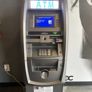 ATM available at our location.