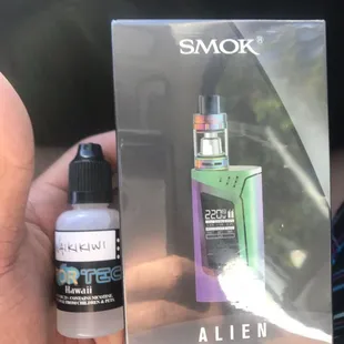 Smok alien kit with free juice thanks vapor Tech