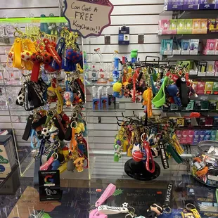 Keychains and Vape products