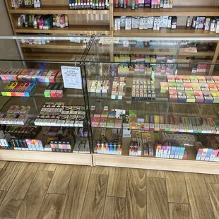 Many disposables to choose from! We have elf bars, esco, juice head; you name it, we got it!