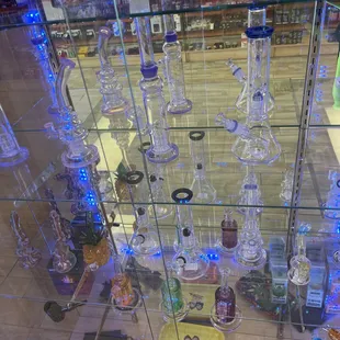 Come check out our new glass and silicone bongs!