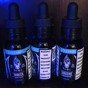 Halo Nic salts. High quality vape liquid!