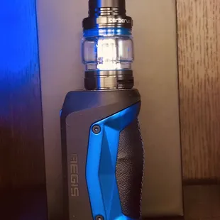 Aegis Mini Kit!  2200 mAh battery built into the device. Durable and water resistant!  Great looking setup for sure!