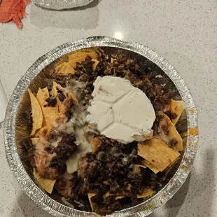 theyre supposed to carne asada nachos
