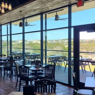 More of the Mainn Dining Area with the view in the Background