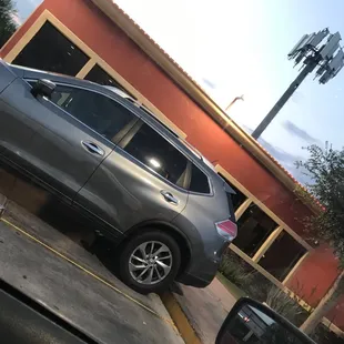 Employee vehicles parked out front but no answer to drive thru?