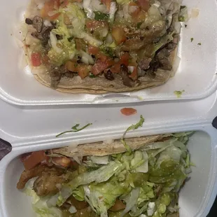 Fish Taco &amp; Carne Asada Taco