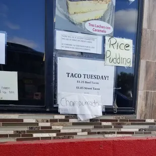 Clearly &quot;$1.25 beef taco&quot; NOT TUESDAY TACO or SMALL TACO, just this. Clarify the taco you should order if &quot;Beef taco&quot; is going to confusion.