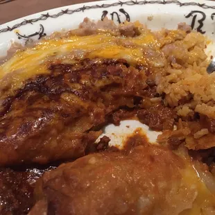 Shredded Beef Enchiladas