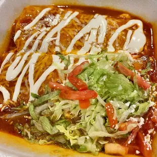 Mixed Enchilada