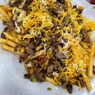 Carne asada fries