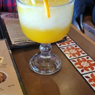 Mango frozen margarita large