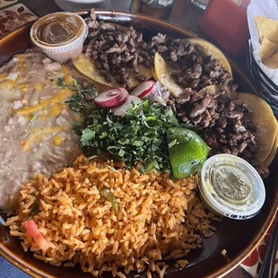 Steak tacos