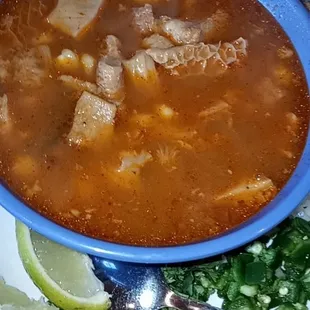 Fresh, delicious Menudo