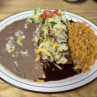 Enchiladas de Mole