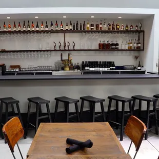 Tasting room bar