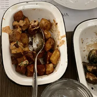 Fried Brussel sprouts