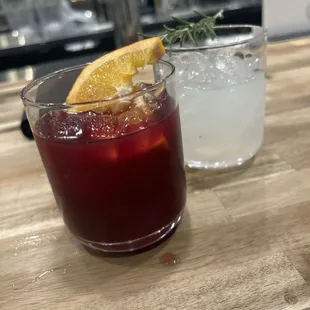 Over priced and the lighting?? It's too bright turn down the lights!! No sweet wine I paid 40.00 for these two mediocre drinks.