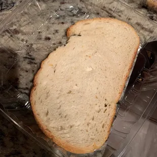 The bread...