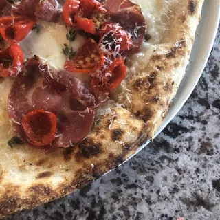 Bacon and Peppadew Pizza