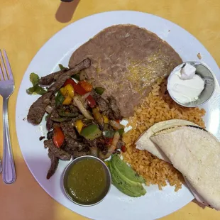 fajita plate