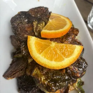 general tso's brussels sprouts