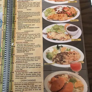 Menu page 4