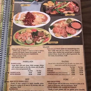 Menu page 2