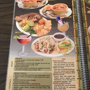 Menu page 7