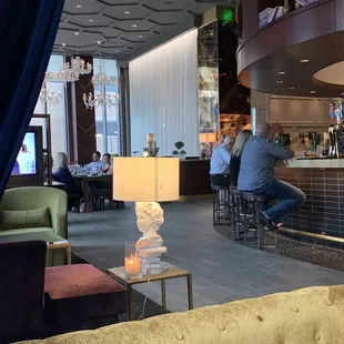 View from table.