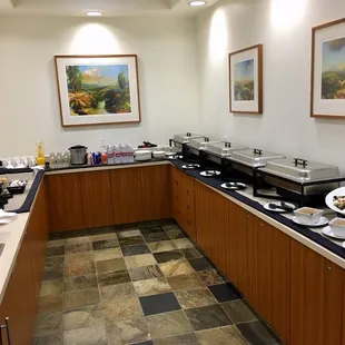 a buffet