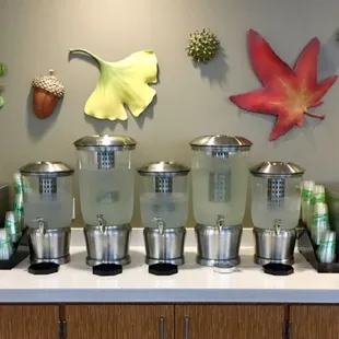 a variety of items