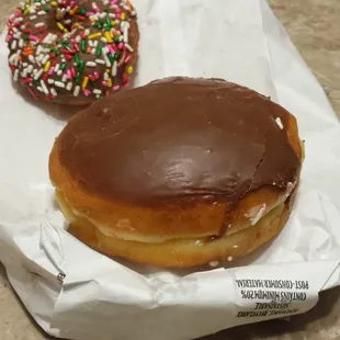 Boston creme is scrumptious!