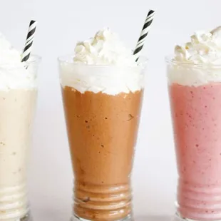 19 flavors of Milk Shake