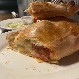 The Clucker Calzone