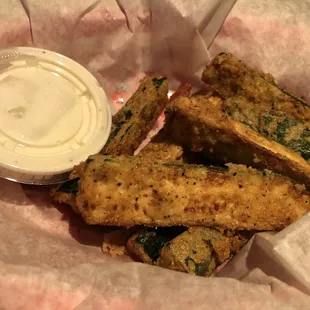 Fried Zucchini Appetizer