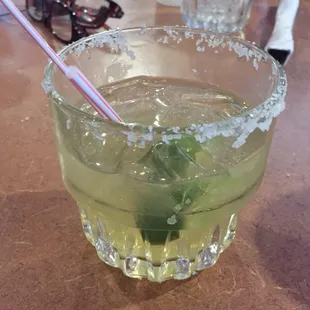 Honey-a-Rita made with Jack's Honey. VERY tasty! (A few sips missing ;)