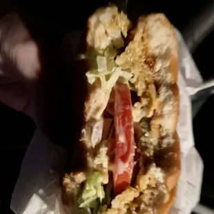 Inside the Garden Burger