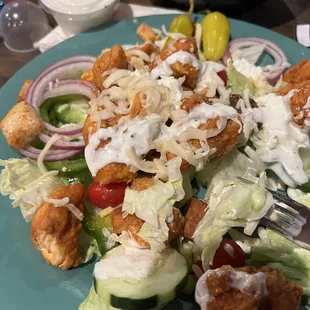 Buffalo chicken salad