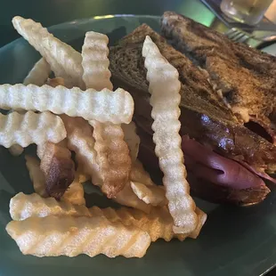 Reuben with fries