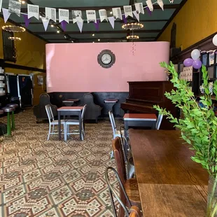 the interior of a restaurant