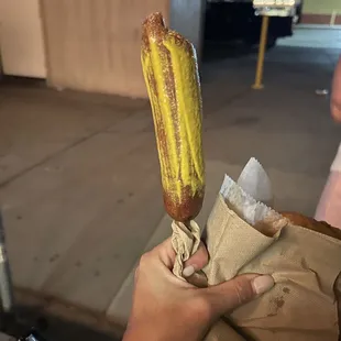 Corn dog!