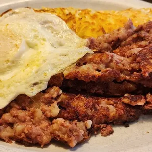 Corned Beef Hash...tasty, generous portion! (9/27/23)