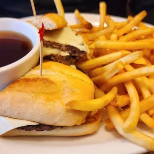 French Dip w/fries (10/27/23)