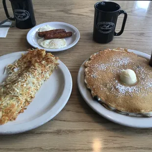 Blueberry Pancake Combo