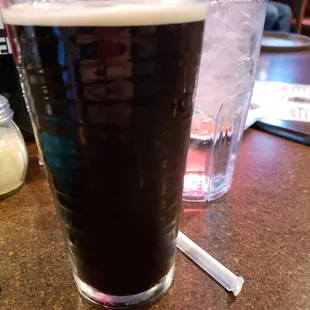 Big ole glass of Guinness.