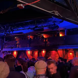 a crowd of people at a concert