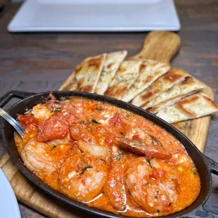 Shrimp Saganaki