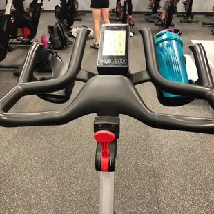 Cycle class with Ashleigh