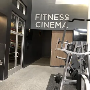 Fitness Cinema. Seems cool.
